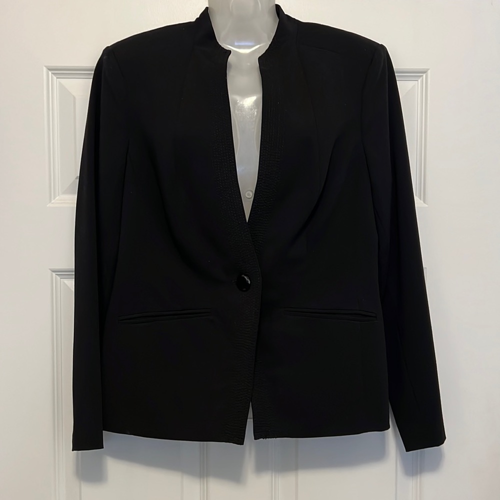 Style & Co. Black Stretch Blazer